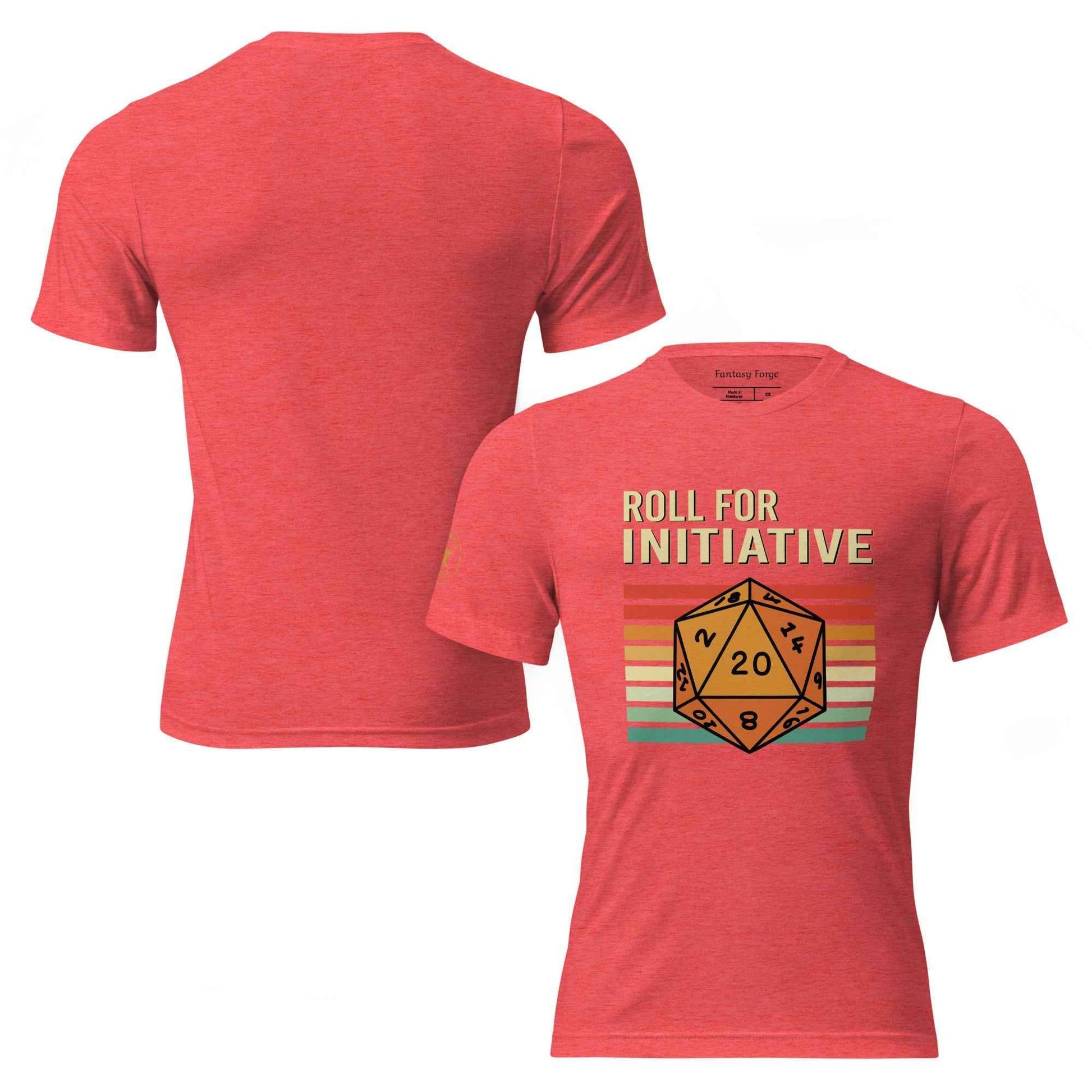 Roll for Initiative | Short sleeve t-shirt | Bella + Canvas Tri-Blend