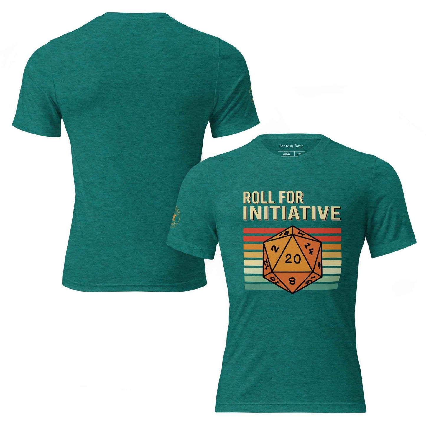 Roll for Initiative | Short sleeve t-shirt | Bella + Canvas Tri-Blend