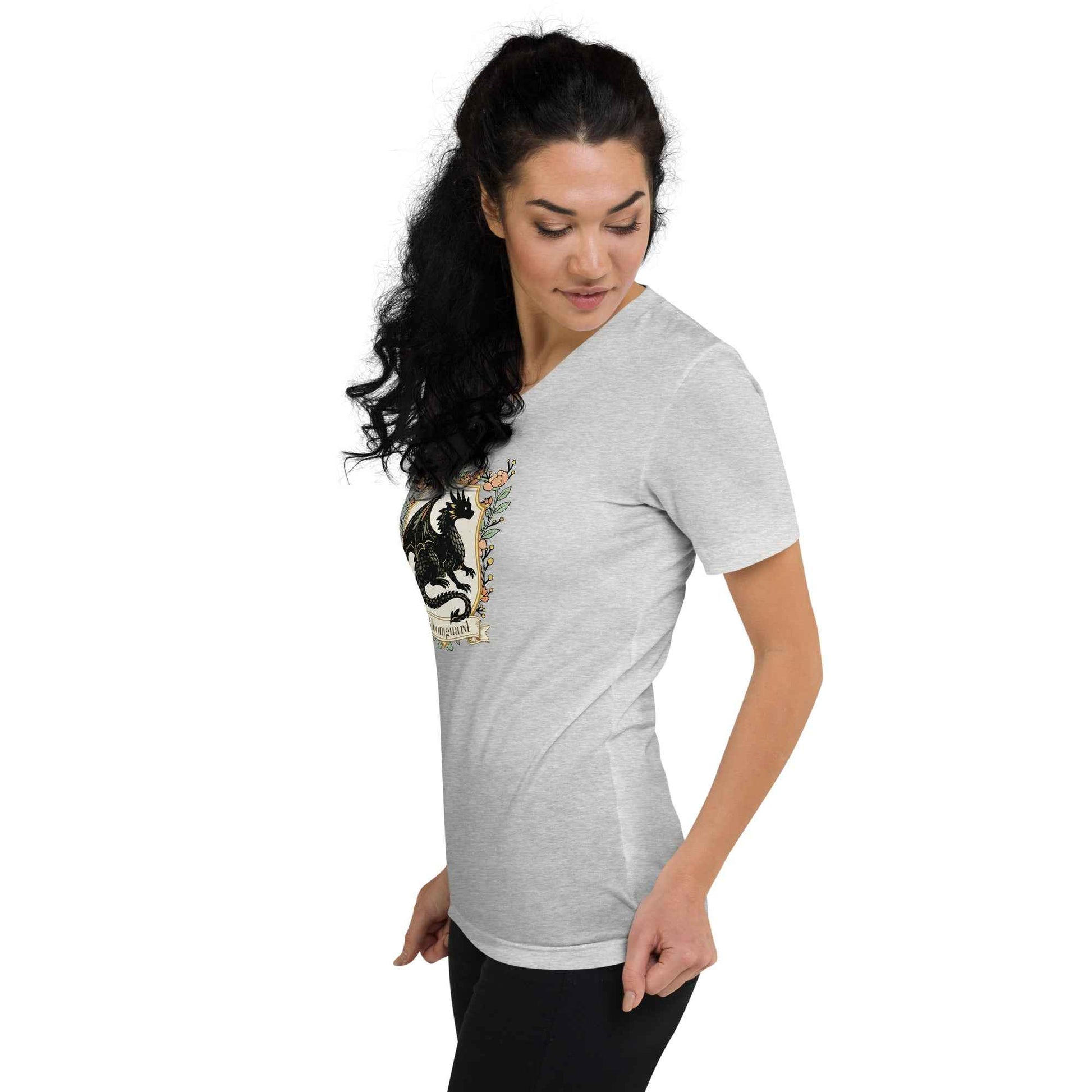 Bloomguard Dragon - V-Neck T-Shirt