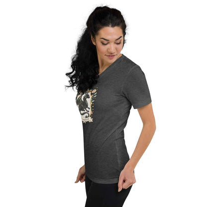 Bloomguard Dragon - V-Neck T-Shirt