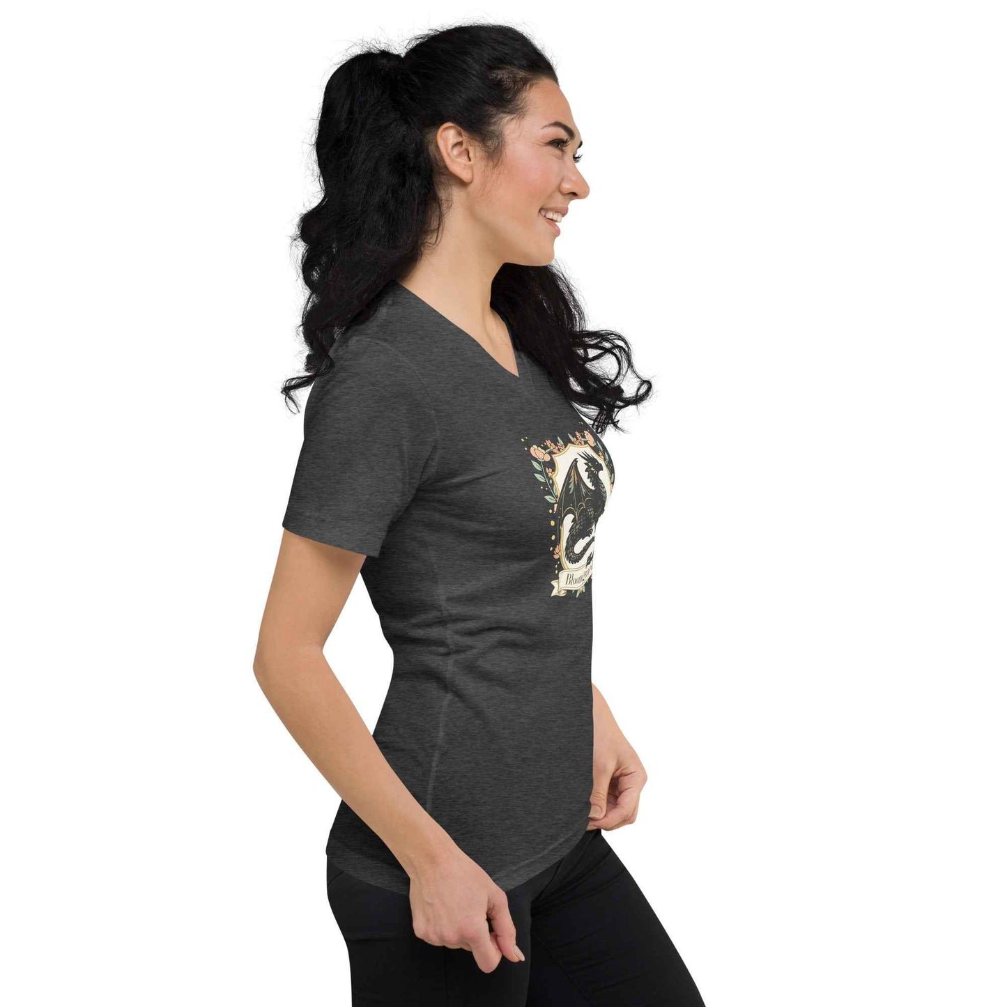 Bloomguard Dragon - V-Neck T-Shirt