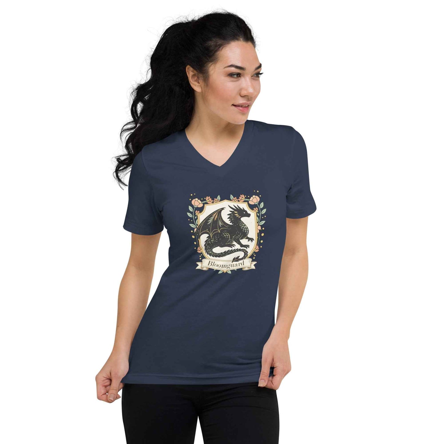 Bloomguard Dragon - V-Neck T-Shirt