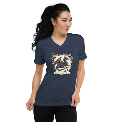 Bloomguard Dragon - V-Neck T-Shirt