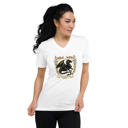 Bloomguard Dragon - V-Neck T-Shirt