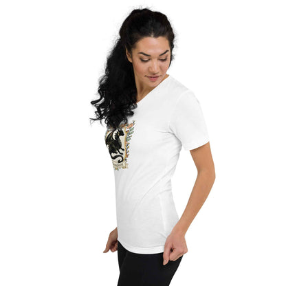 Bloomguard Dragon - V-Neck T-Shirt