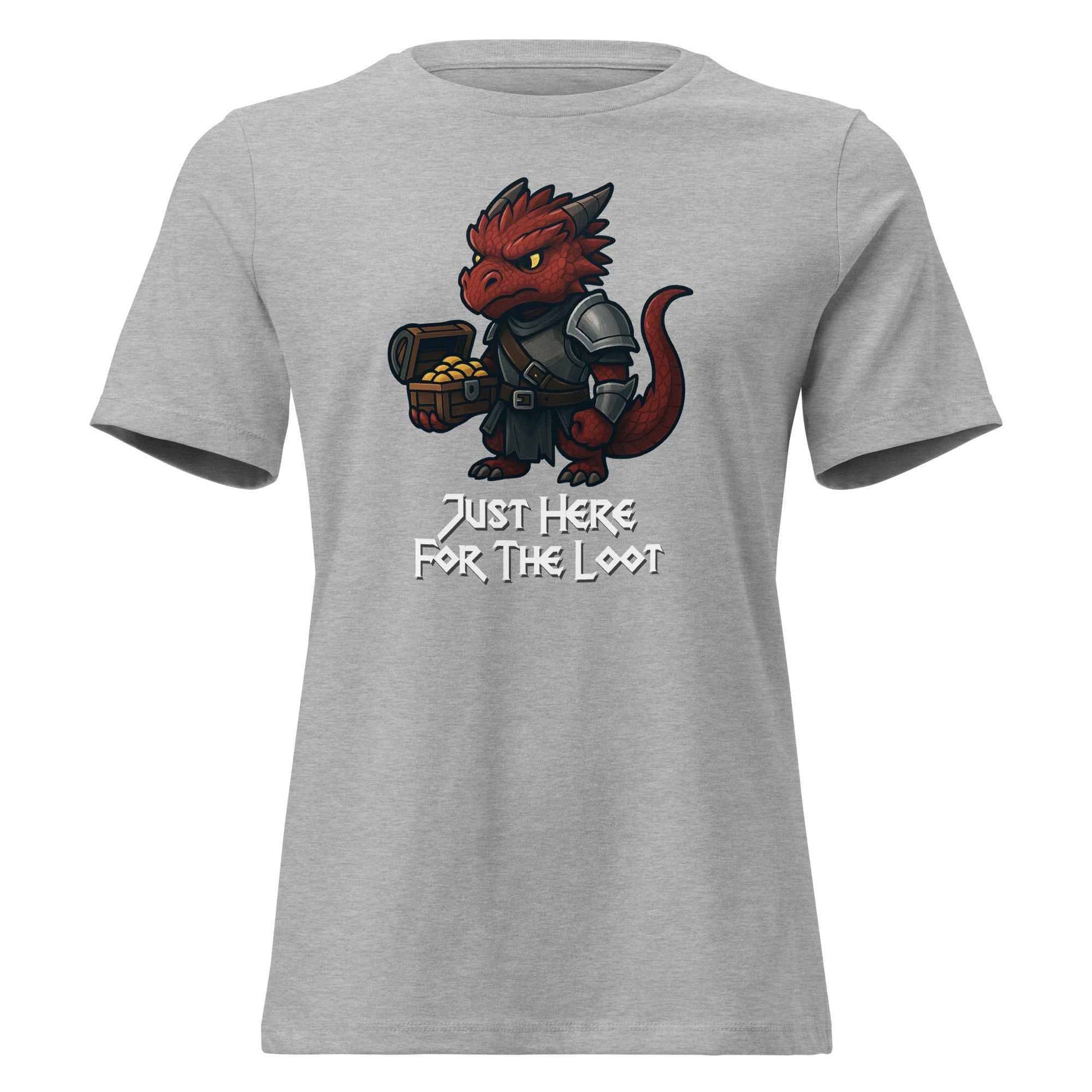 Just Here for the Loot | Women's Relaxed T-Shirt Bella + Canvas