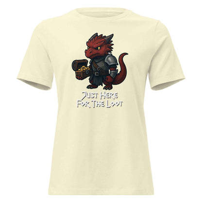 Just Here for the Loot | Women's Relaxed T-Shirt Bella + Canvas