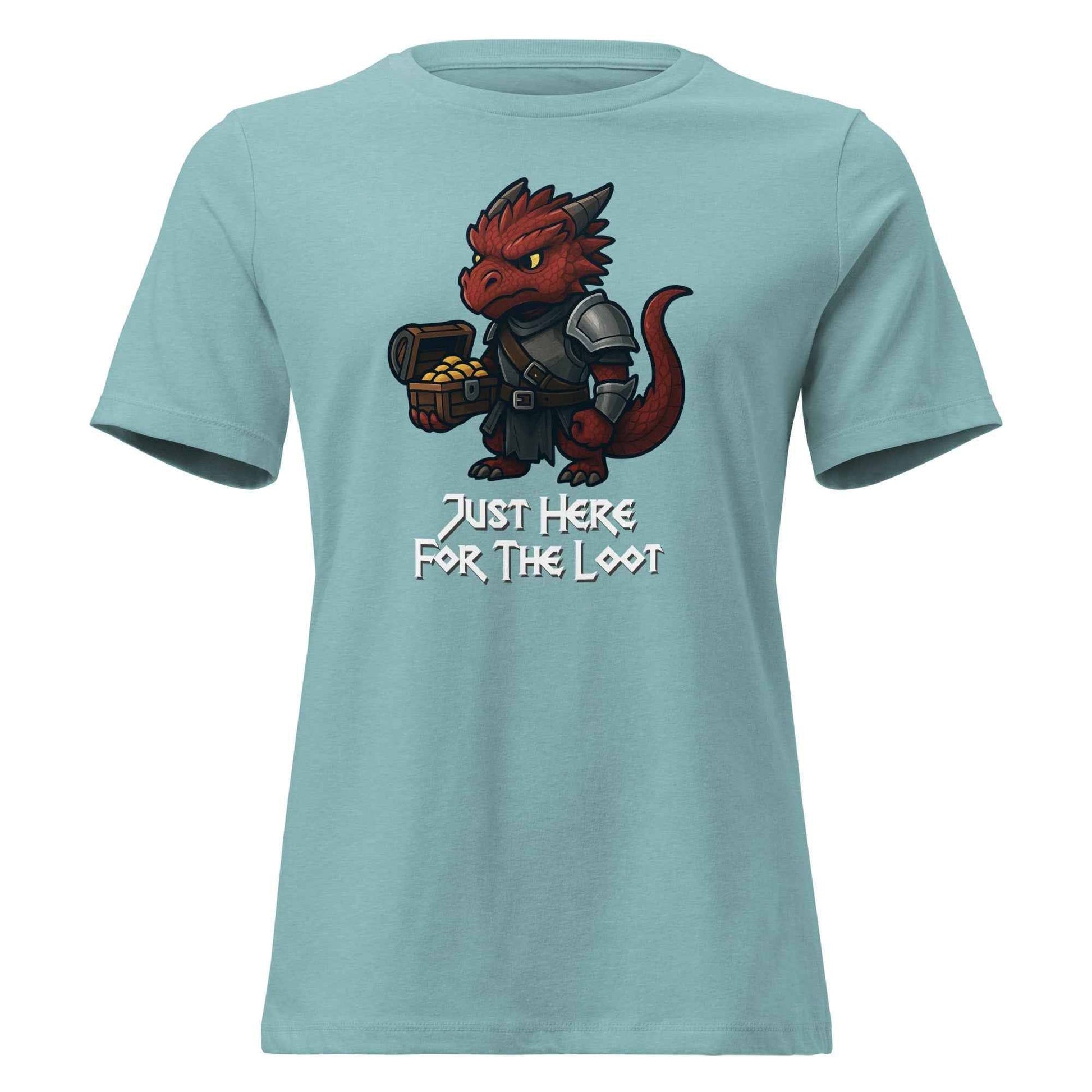 Just Here for the Loot | Women's Relaxed T-Shirt Bella + Canvas