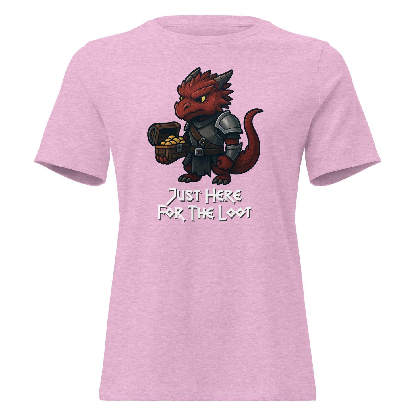Just Here for the Loot | Women's Relaxed T-Shirt Bella + Canvas