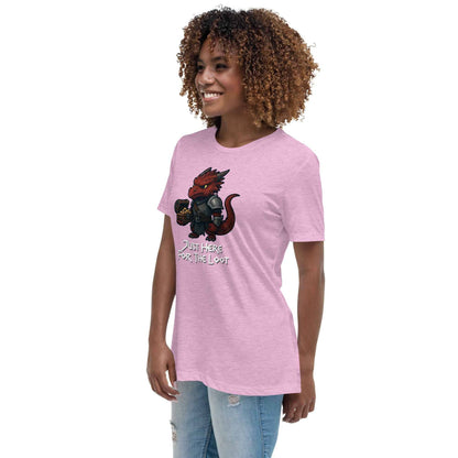 Just Here for the Loot - Red Dragon | Women's Relaxed T-Shirt