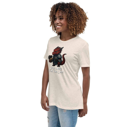 Just Here for the Loot - Red Dragon | Women's Relaxed T-Shirt
