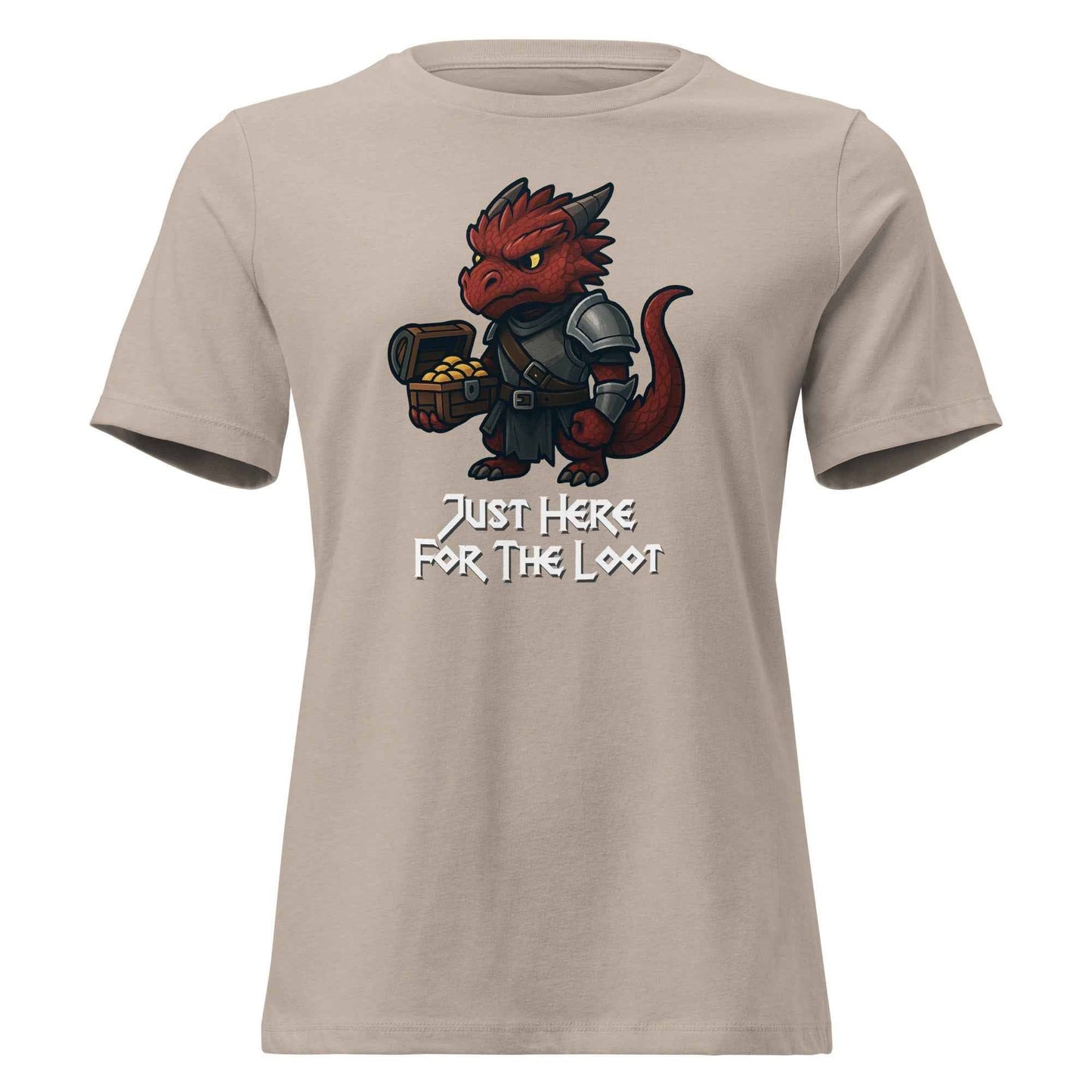 Just Here for the Loot | Women's Relaxed T-Shirt Bella + Canvas