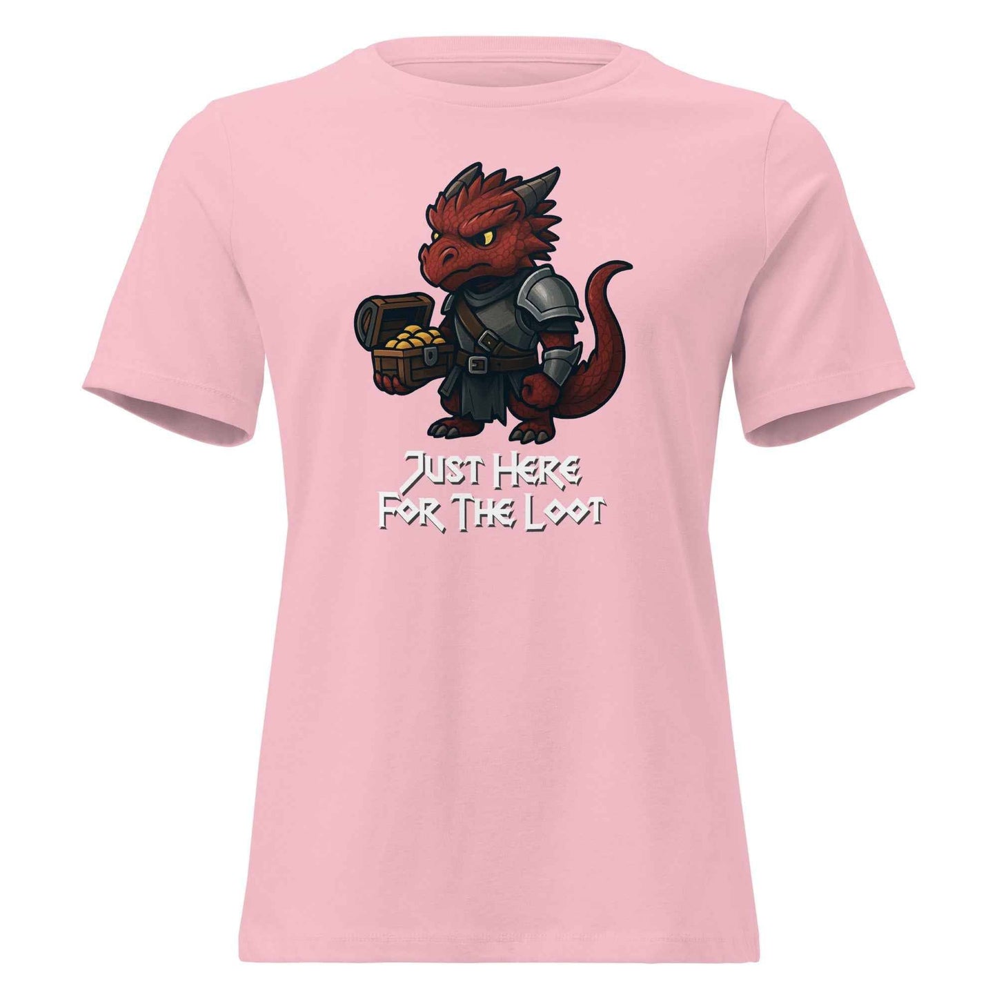 Just Here for the Loot | Women's Relaxed T-Shirt Bella + Canvas