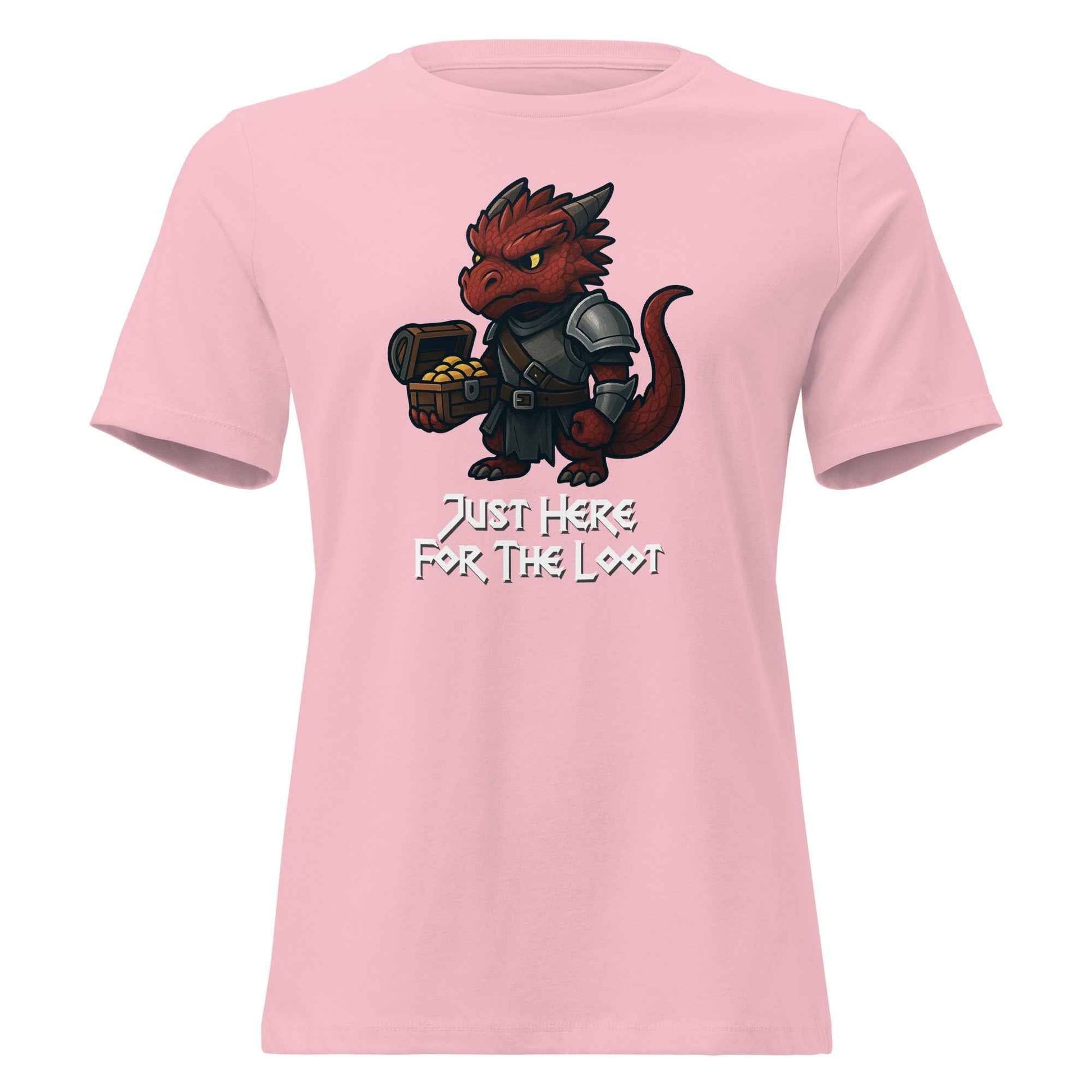 Just Here for the Loot | Women's Relaxed T-Shirt Bella + Canvas
