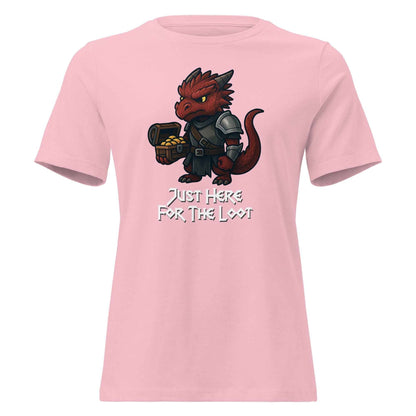 Just Here for the Loot | Women's Relaxed T-Shirt Bella + Canvas