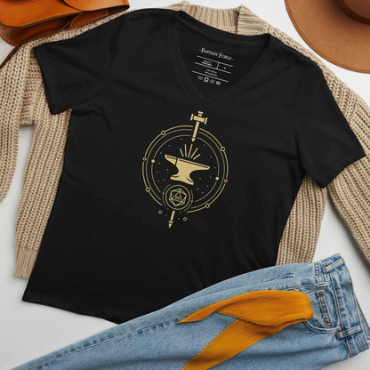 Forge Sigil | Women’s relaxed V-Neck
