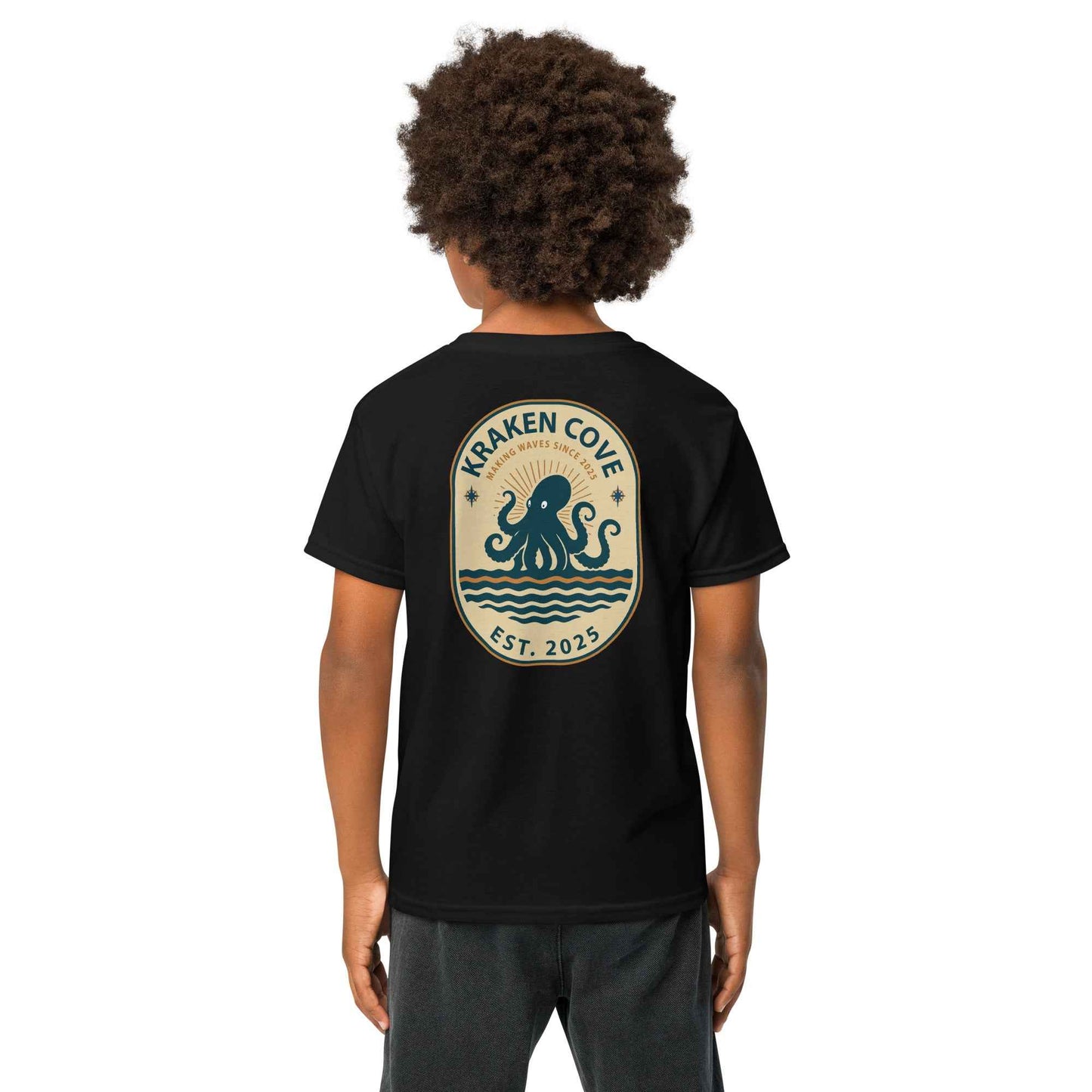 Kraken Cove — Young Legends of the Deep Youth T-Shirt