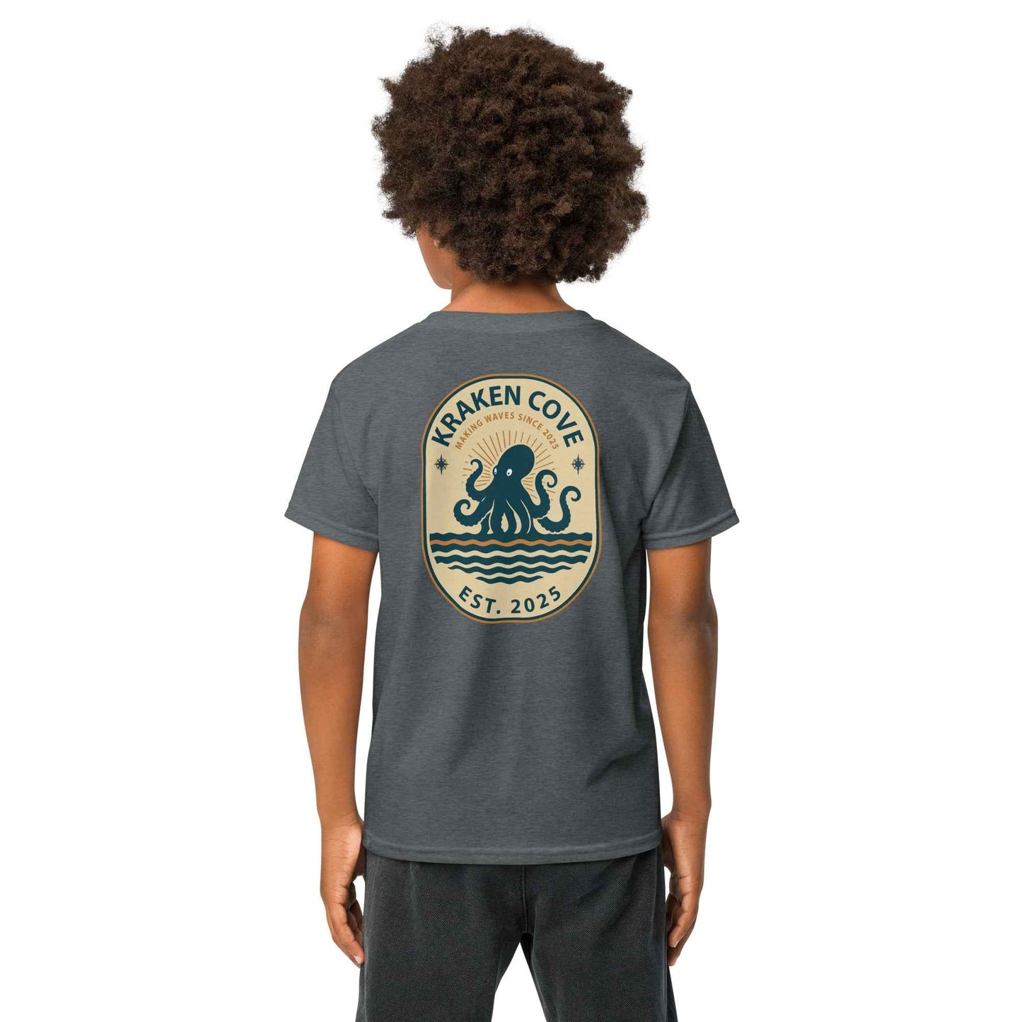 Kraken Cove — Young Legends of the Deep Youth T-Shirt