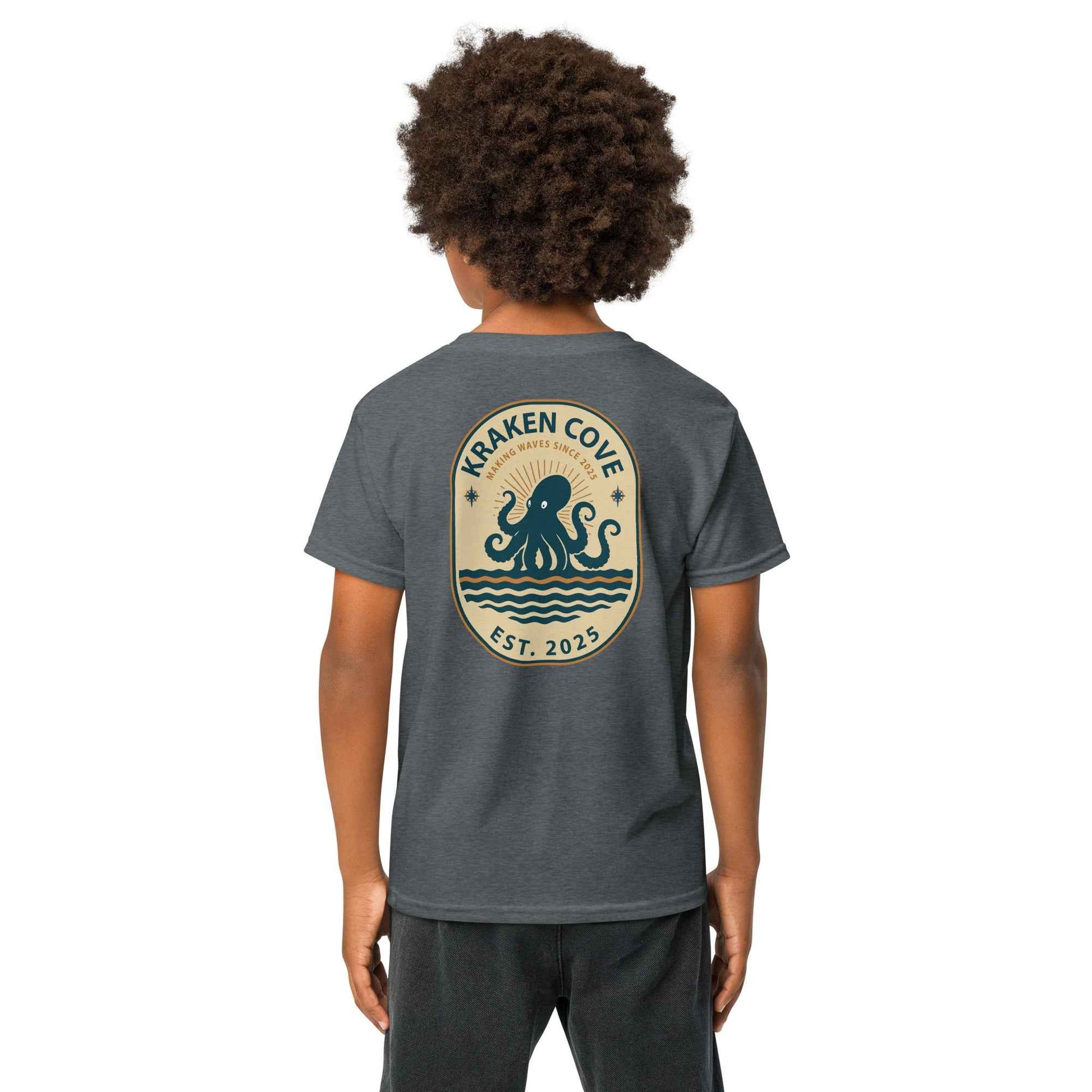 Kraken Cove — Young Legends of the Deep Youth T-Shirt