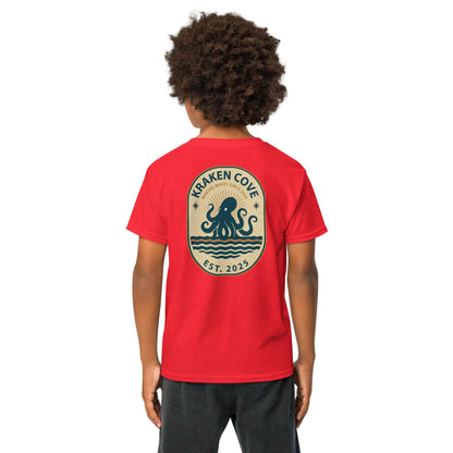 Kraken Cove — Young Legends of the Deep Youth T-Shirt