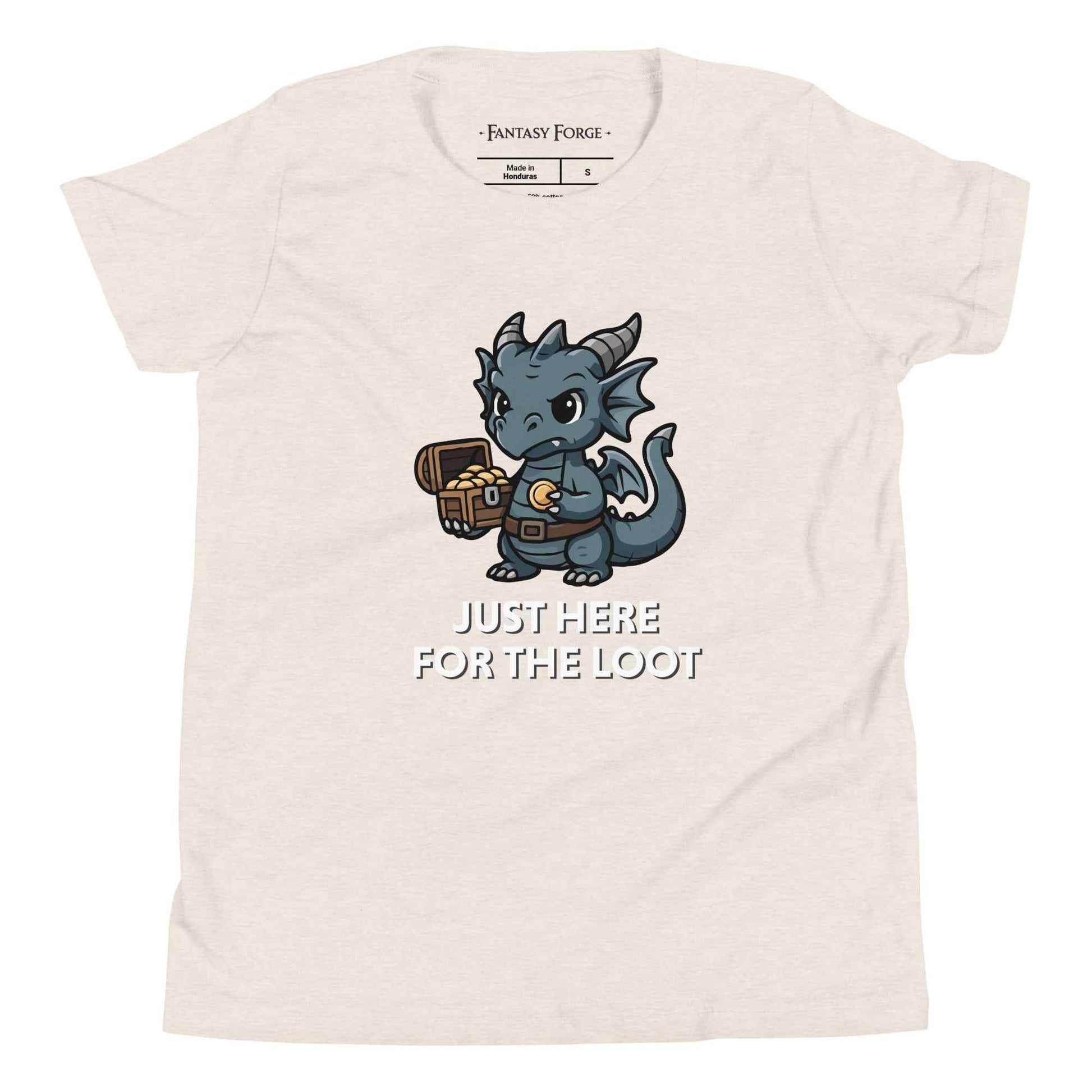 Just Here for the Loot – Youth Short Sleeve T-Shirt
