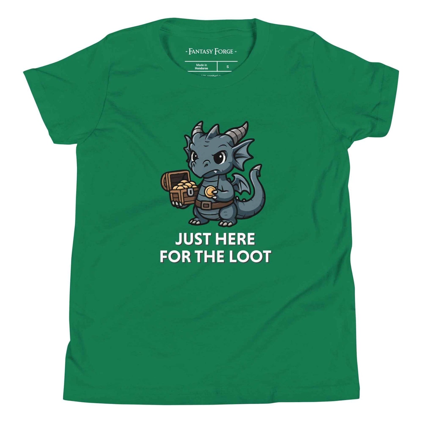 Just Here for the Loot – Youth Short Sleeve T-Shirt