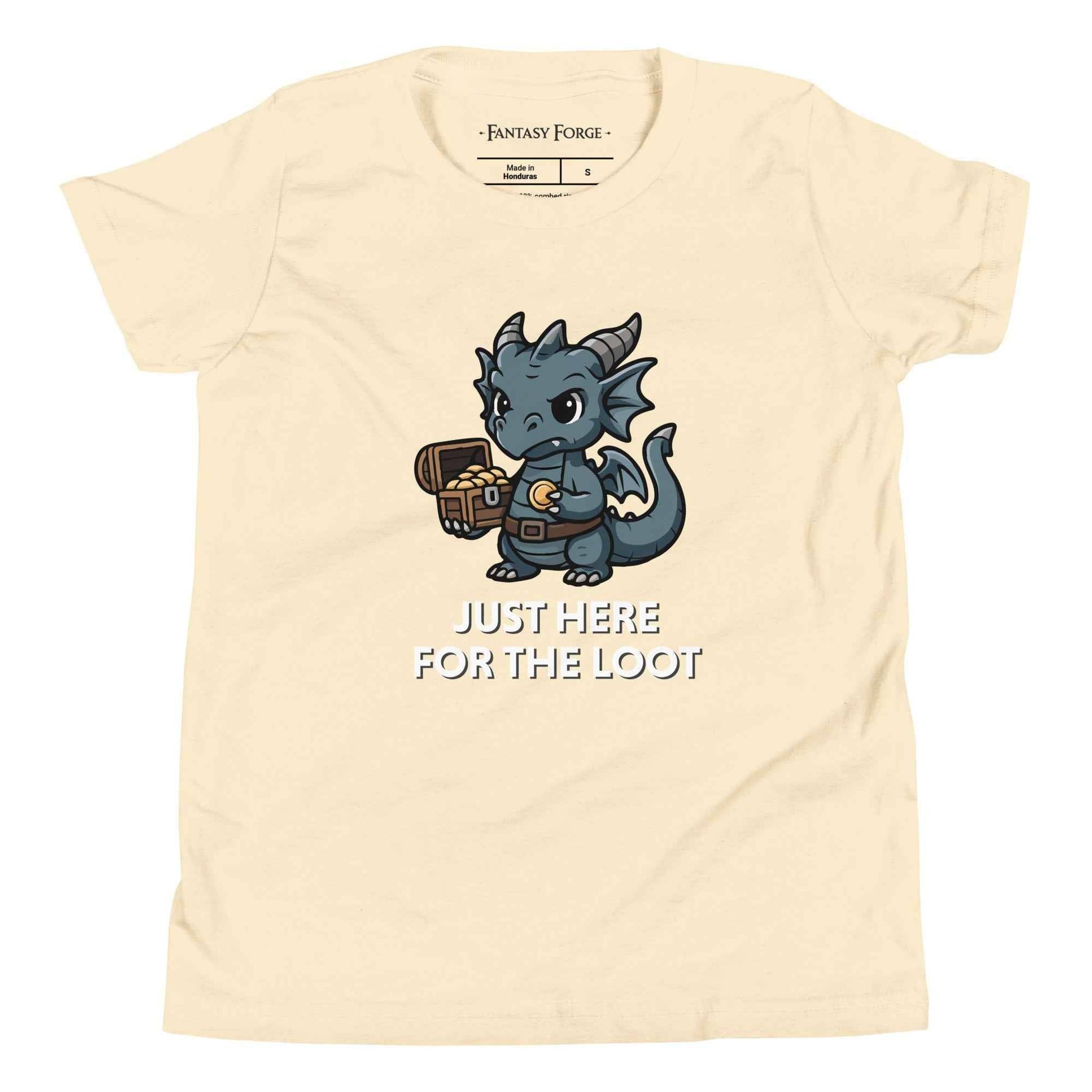 Just Here for the Loot – Youth Short Sleeve T-Shirt