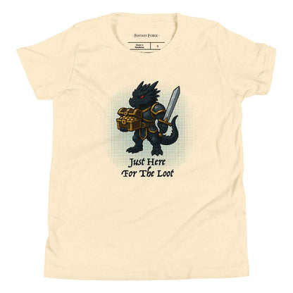 Just Here for the Loot (Black Dragon) | Youth Short Sleeve T-Shirt