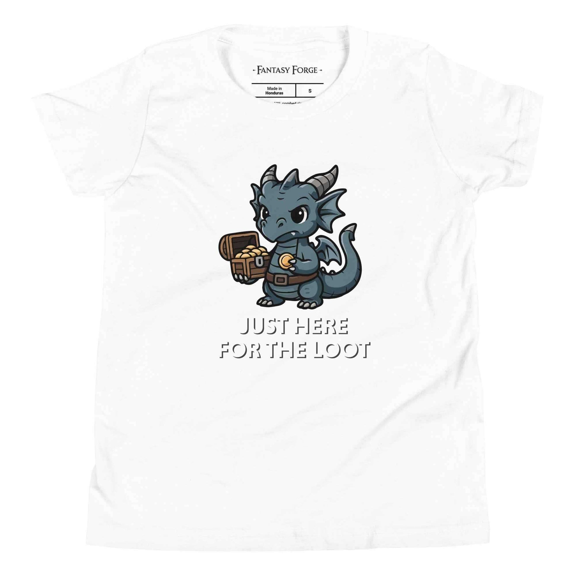 Just Here for the Loot – Youth Short Sleeve T-Shirt